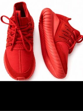 Adidas Tubular Radial Red Sneakers US 4.5